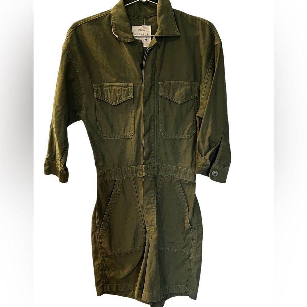 Citizens of humanity, surplus short, green jumpsuit Green Utility size X small